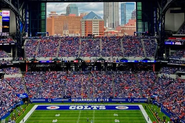 Indianapolis Colts Football Game Ticket - Image 1