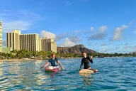 Waikiki Surf Lesson with Female Instructor 90 min thumbnail 3