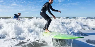 Santa Barbara Surf Lesson at Mondos Beach 1.5 hr