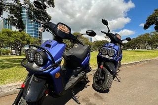 Honolulu Moped Rental to Scenic Places 2 hr