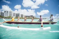 Honolulu Outrigger Canoe Surfing 20 min thumbnail 2