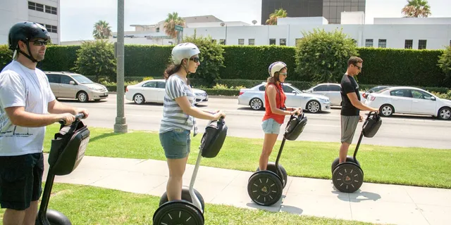 Beverly Hills E-Bike and Segway Tour - Image 5
