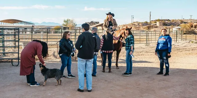 Las Vegas Desert Sunset Horseback Ride with BBQ Dinner - Image 5