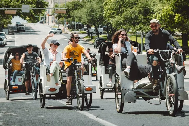 Austin Pedicab City Tour 1 Hour - Image 3