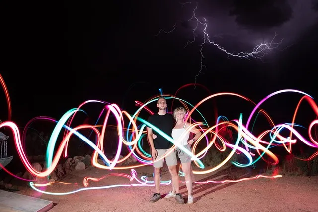 Sand Dunes Light Painting Experience - Image 1