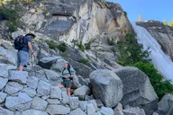 Yosemite Mist Trail and Nevada Fall Loop Hike thumbnail 6