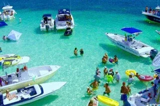 Miami Day Party Boat with Water Toys