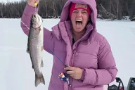 Anchorage Ice Fishing Trip thumbnail 1