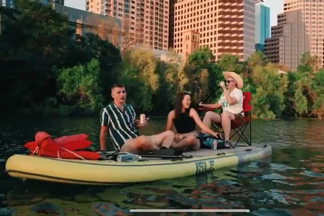 Austin Paddleboarding Tour at Springs and Party Island - Image 3