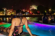 Honolulu SUP Yoga and Fireworks 90 Min thumbnail 3