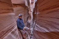 Escalante Zebra Slot Canyon Hiking Tour thumbnail 3