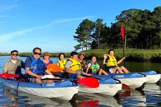 Rehoboth Bay Kayak Excursion at Sunset 75 min