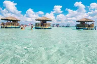 Destin Tiki Boat Tour to Crab Island 2-3 hr thumbnail 1