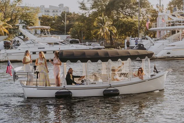 Miami River E-Boat Cruise with Wine and Charcuterie - Image 2