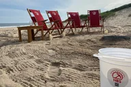 Montauk Private Beach Fire thumbnail 5