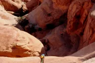 Moab Rappelling Tour in Dad Gum Canyon thumbnail 3
