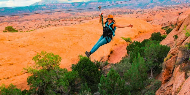 Moab Zip Line Adventure 2.5 hr - Image 1