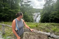 Asheville Waterfall Yoga Hike thumbnail 4