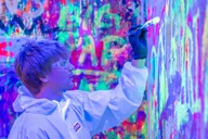 New York Paint Therapy Experience in Neon Light thumbnail 1