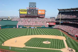 Los Angeles Angels Baseball Game in Anaheim
