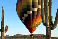 Phoenix Sonoran Desert Balloon Flight at Sunrise thumbnail 1