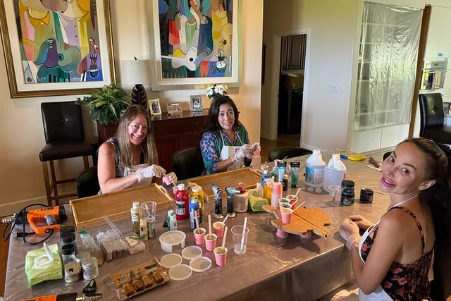 Paia Epoxy Resin Cheese Board Art Class 90 min - Image 3