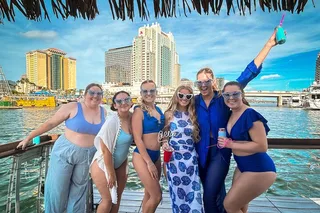 Tampa Floating Tiki Boat Tour 2 hr