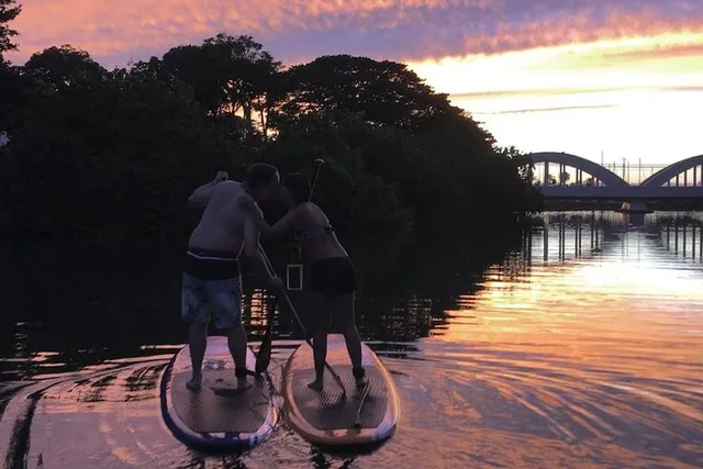 Haleiwa Stand Up Paddle at Twilight - Image 6