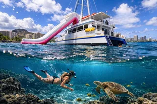 Honolulu Snorkel & Ocean Waterpark Experience