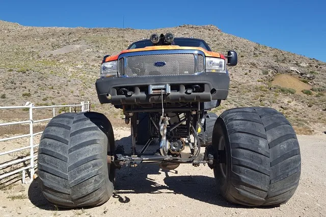 Las Vegas Monster Truck Driving & Shooting Adventure - Image 3