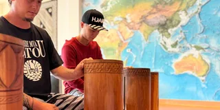 Maui Tahitian Drum Music Lesson 1 hr