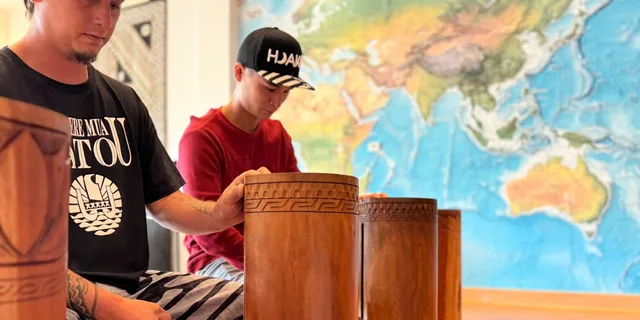 Maui Tahitian Drum Music Lesson 1 hr - Image 1