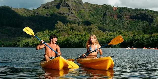 Kauai Wailua River Kayak and Waterfall Adventure - Image 1
