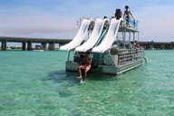 Okaloosa Island Pontoon Boat Rental with Triple Slides thumbnail 2