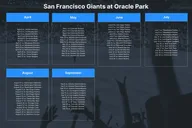 San Francisco Giants Baseball Game at Oracle Park thumbnail 2