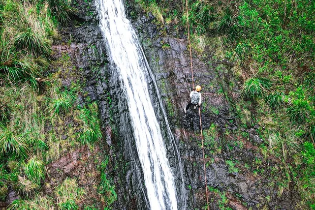 Honolulu Waterfall Rappelling Adventure 5 hr - Image 2