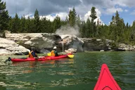 Yellowstone Kayak Tour at West Thumb Geyser Basin thumbnail 1