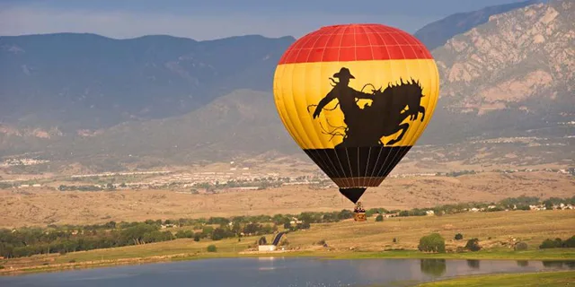Colorado Springs Sunrise Hot Air Balloon Flight - Image 1