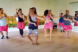 Maui Polynesian Dance Fitness Class