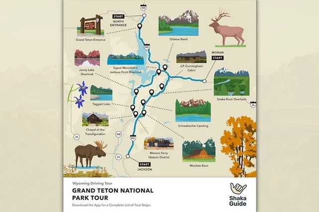 Grand Teton National Park Self-Guided Driving Tour - Image 4