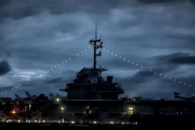 Charleston USS Yorktown Ghost Tour at Night - Image 4