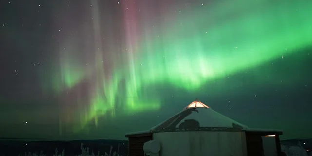 Fairbanks Northern Lights Lodge Tour 5 hr - Image 1