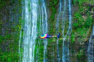 Kailua-Kona Helicopter Tour of Volcanoes and Waterfalls thumbnail 3