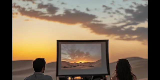 Las Vegas Movie Night on the Sand Dunes - Image 1