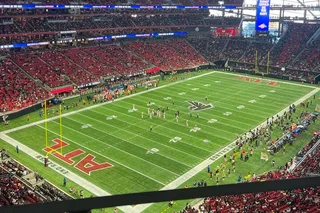 Atlanta Falcons Football Game at Mercedes Benz Stadium