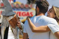 Las Vegas Wedding or Vow Renewal at Vegas Sign thumbnail 5