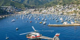 Catalina Island Helicopter Transfer to Santa Monica