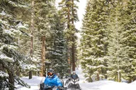 Lake Tahoe Snowmobile Tour with Scenic Views thumbnail 1