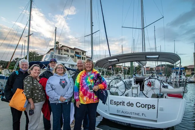 St Augustine Nights of Lights Sailboat Tour - Image 2