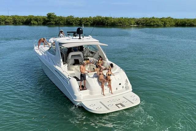 Miami Beach Sundancer Yacht Rental - Image 6
